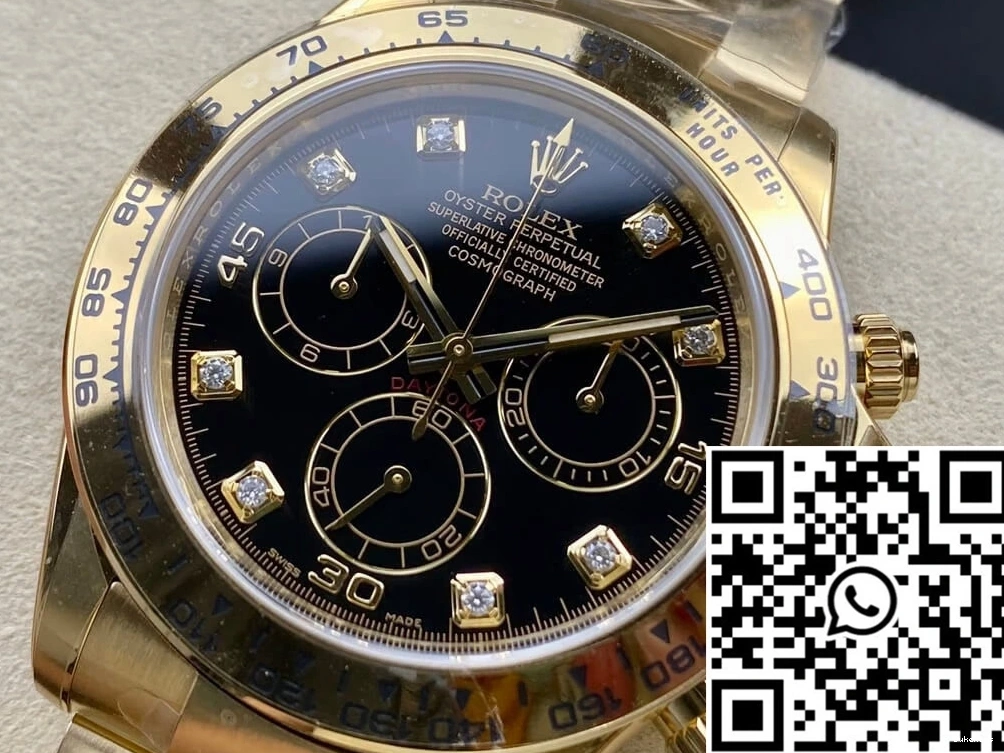 Clean M116508-0008 Rolex Diamond-set Cosmograph Daytona Factory Dial 1101